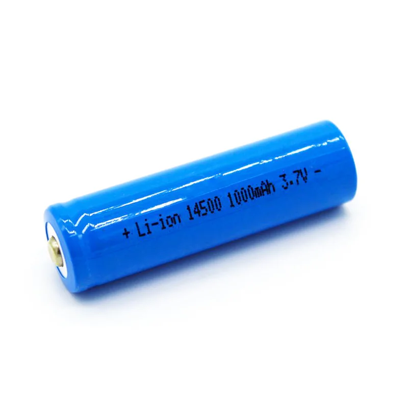ICR14500 1000 mAh 3,7 V литий-ионная аккумуляторная батарея для светодиодный фонарик литиевая батарея