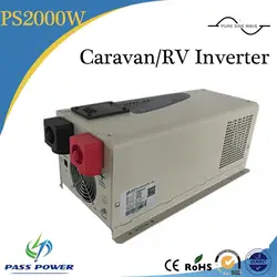 2000 W DC12V/24 V постоянного тока до AC110V 220 V 230 V 240 V низкочастотный ветер гибридный инвертор для солнечной батареи 2000 W