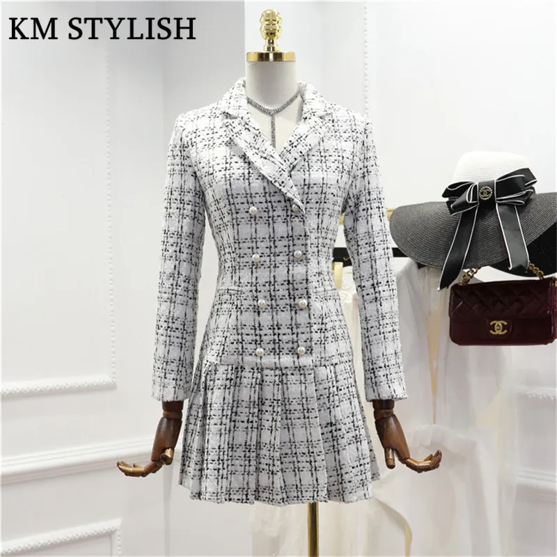 one piece dress in woolen