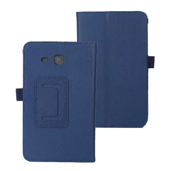 

For Samsung T280 Litchi Stand PU Cover Case For Samsung Galaxy Tab A 7.0 SM-T280 50PCS/Lot By DHL