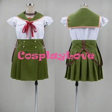 New Custom Made Japanese Anime School-Live! Kurumi Ebisuzawa Cosplay Costume Christmas Halloween High Quality