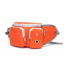 С держателем бутылки путешествия бег пакет пищевые принадлежности Кемпинг лечения сумки поясной мешок восхождения Водонепроницаемый Собака Обучение домашних животных