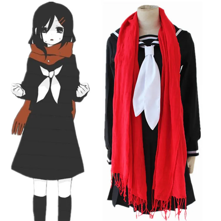 

Anime MekakuCity Actors Kagerou Project Tateyama Ayano Costumes Cosplay School Uniform Halloween Costumes