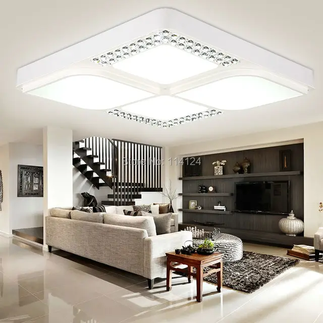 Creativa moderna lámpara de techo de hierro salón comedor lámparas de techo dormitorio para tamaño pequeño.jpg 640x640.jpg Lámparas de salón de techo