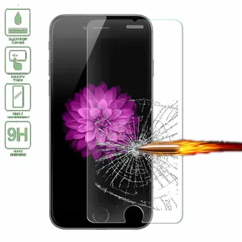 FRVSIMEM Front Explosion-Proof 9H 2.5D Tempered Glass for iPhone 5 5s SE 6 6s Plus 7 7 Plus 4 4s 5c Screen Protector Film