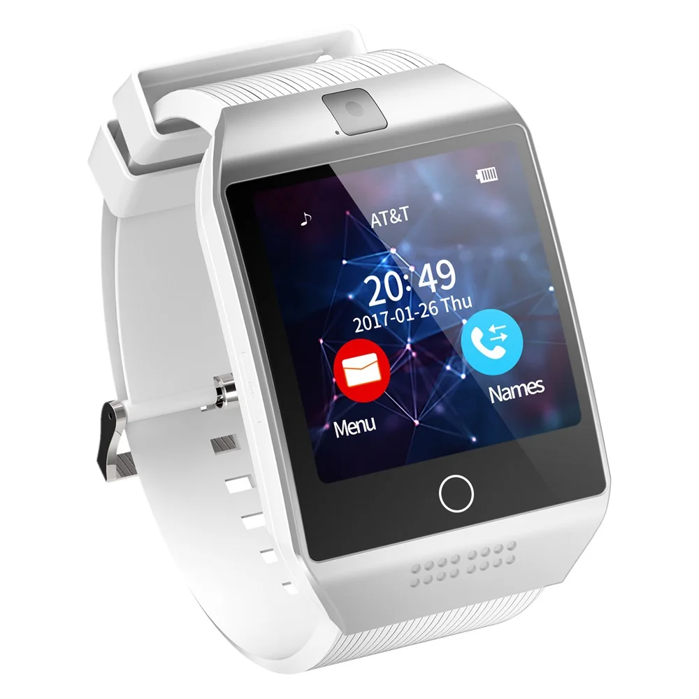 Cawono Bluetooth Q18 Smart Watch Fitness Tracker Smartwatch Relogio Relojes Watch Camera for IOS Apple Huawei Android Phones