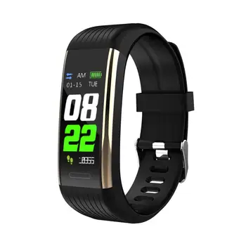 

Timethinker R1 Waterproof Smart Bracelet Fitness Tracker Blood Pressure Heart Rate Monitor Colorful Screen Business Bracelet