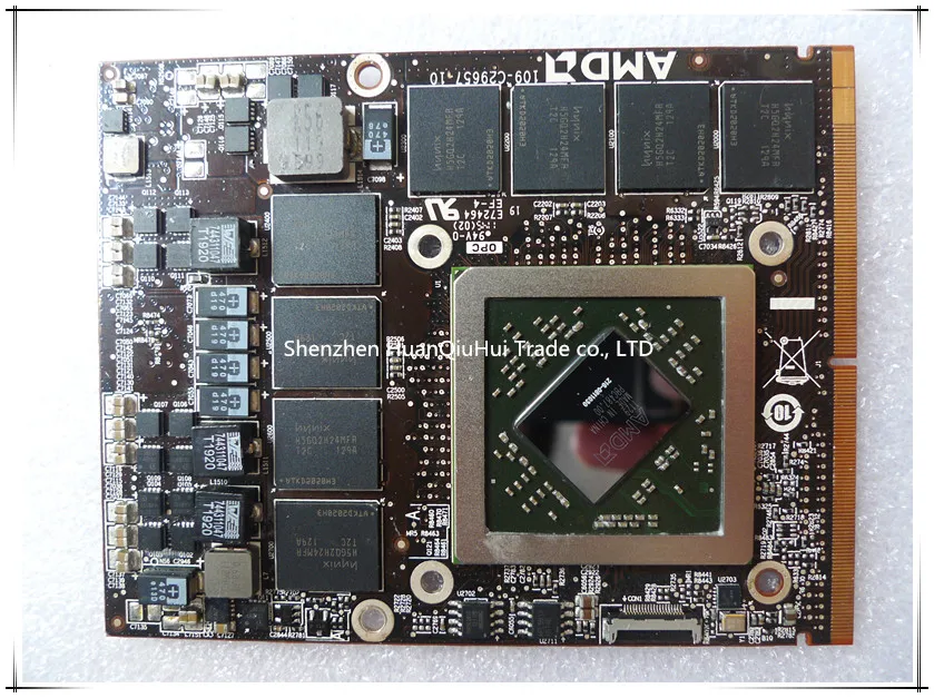 Оригинальная HD 6990M HD6990M 2 Гб видеокарта для DELL 6990 HD6690 109 C29657 10 дисплей графическая