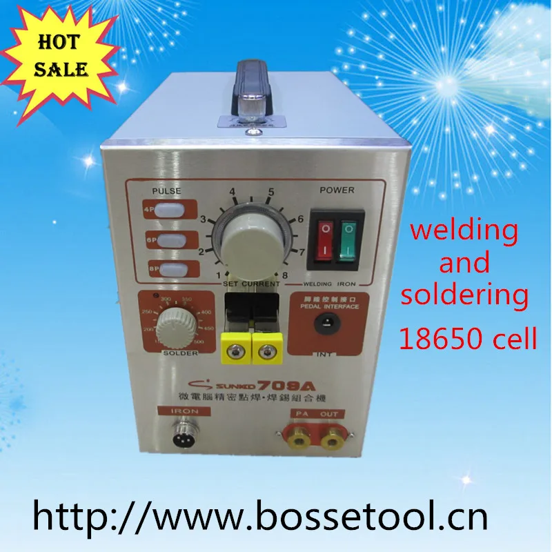 

Free Shipping CE Approval China Battery Welding and Soldering Machine 709A