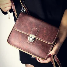 2016 neue Koreanische kleine tasche leder schultertasche handtasche mode freizeit kleine Satchel