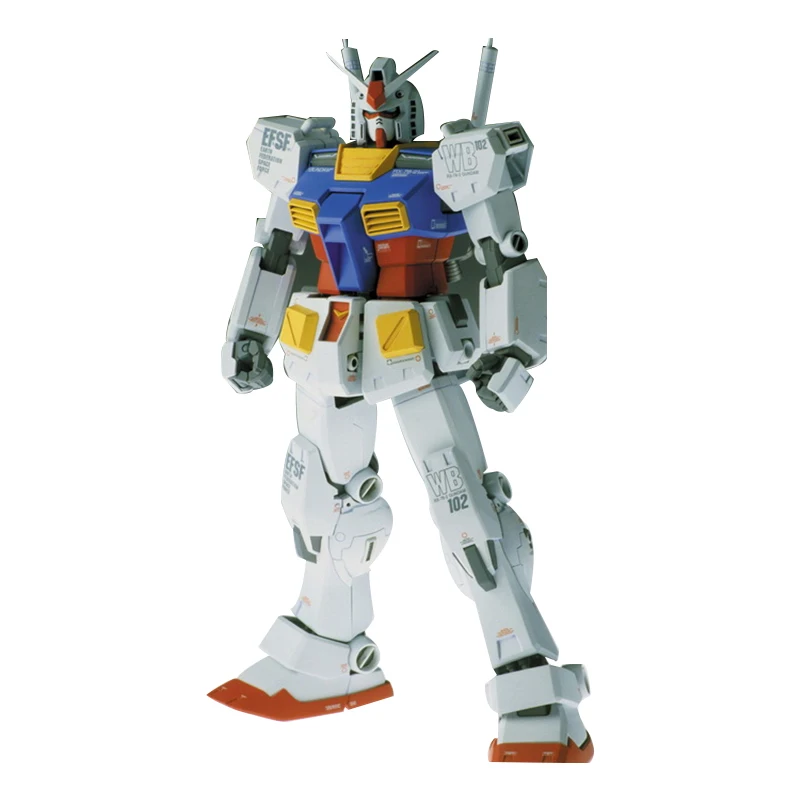 Bandai Gundam MG 1/100 RX 78 2 Ver.Ka мобильный костюм сборные модели наборы фигурки