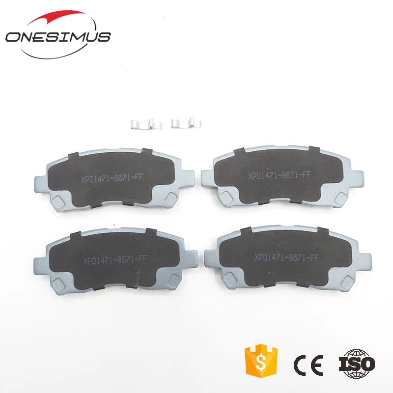 

Front Brake pad Brake System XPD1471 OEM 04465-BZ010 for T- AVANZA (F602, F601) K3-VE 3SZ-VE