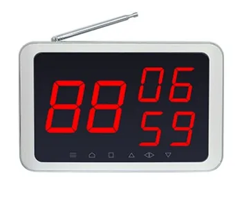 

Waiter calling system wireless table call display receiver, hotel/coffee shop/hospital/restaurant guest service pager