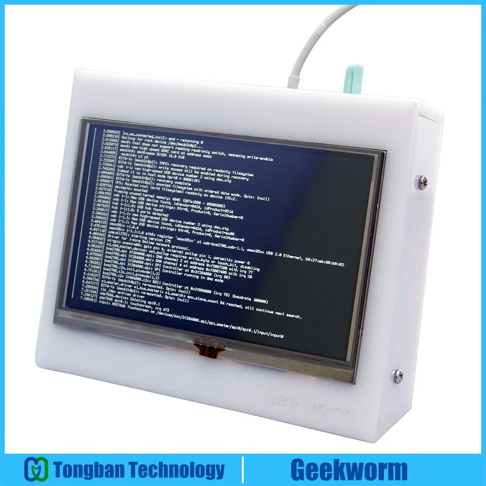 ラズベリーパイ 3 B + 5 インチのタッチスクリーンケース/5 "800 × 480 HDMI Tft ディスプレイラズベリーパイ 3