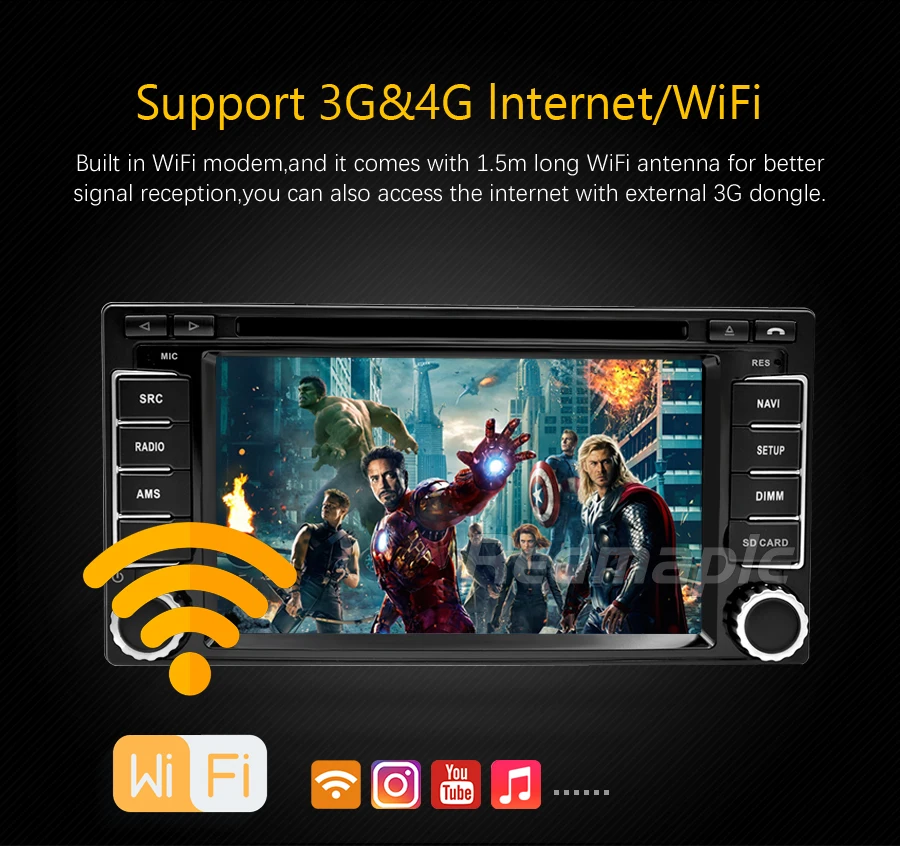 Excellent Android 9.0 Car Radio DVD Player GPS Navigation Multimedia For Subaru Forester 2008 2009 2010 2011 2012 2013 Auto Stereo 5