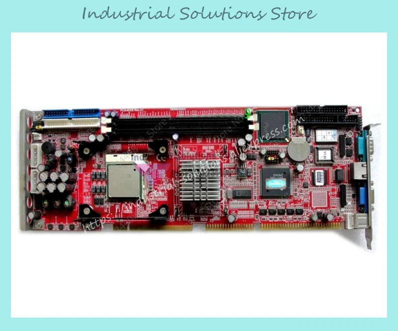 

PCA-6006 B2 Industrial Motherboard PCA-600VE Red Plate Solid Capacitor Blue Board