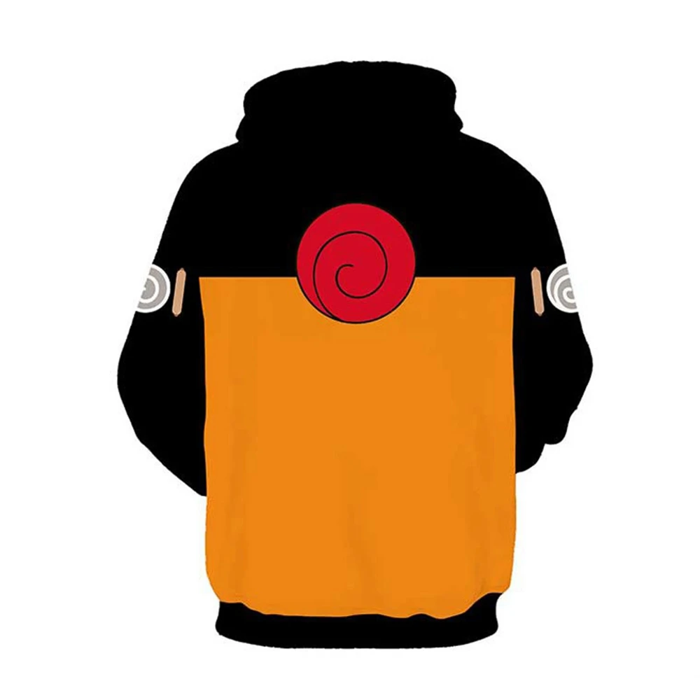 Аниме Наруто толстовки Толстовка 3D на молнии Толстовка куртка для мужчин и женщин японский Akatsuki Косплей негабаритных повседневное пальто уличная одежда