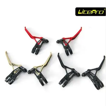 

litepro ultralight folding bike bicycle brake lever cnc bmx brake lever lighter than extralight kcnc 64g