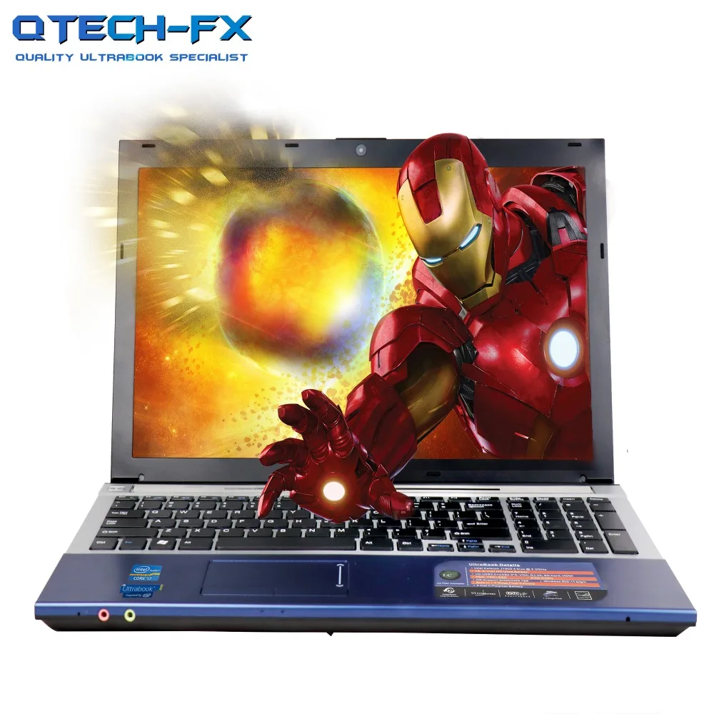 15.6" Gaming Laptop i7 8GB RAM SSD 64GB / 240GB +750GB HDD Business
