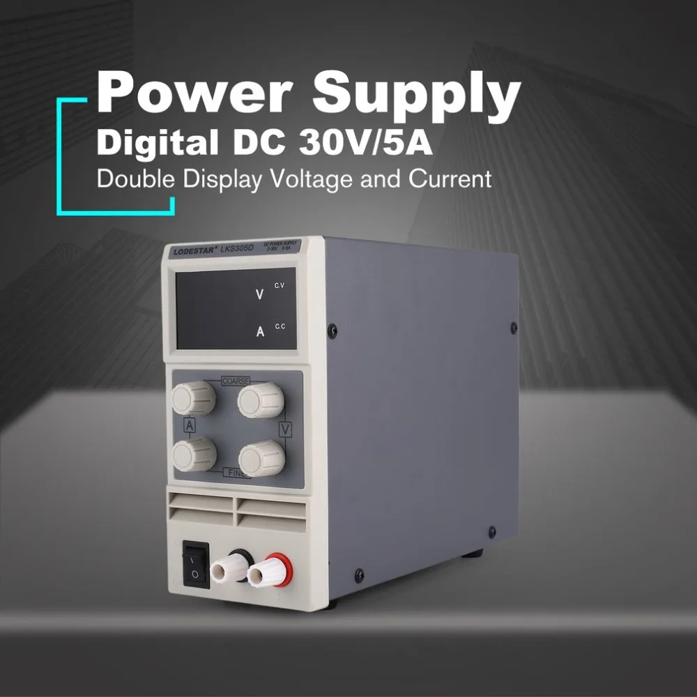 

UNI-T 30V/5A Precision Adjustable Digital DC Power Supply Current Voltage Display Switching Laboratory Power Supply