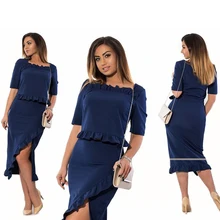 5XL 6XL Women font b Dress b font 2018 Summer Sexy font b Dress b font