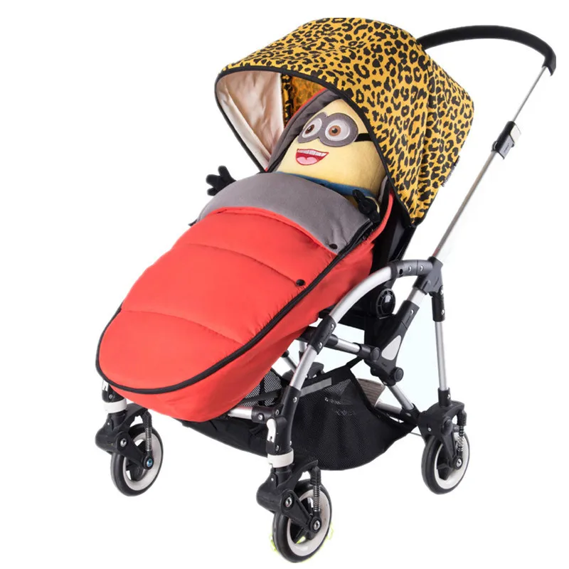 Новый Yoyaplus vovo Bugaboo большой коляска ватки Footmuff мешок детская складная прогулочная коляска детская коляска для новорожденных спальный мешок