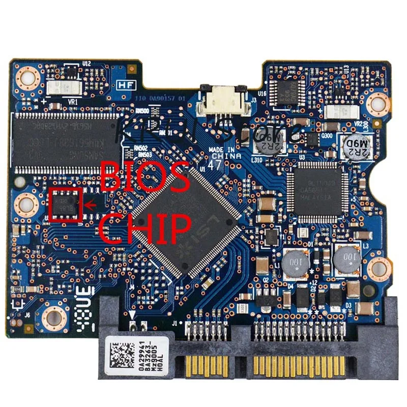 Бесплатная доставка HDD номер платы pcb: 110 0A90157 01 микросхема основного контроллера: