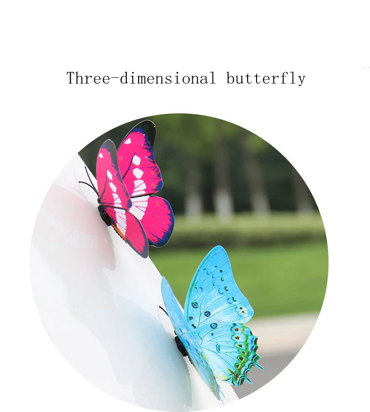 10pcs/set Multicolor Luminous 3D Butterfly Wall Stickers 4 style PVC Fluorescence Butterflies Party Kids Bedroom Decoration 10pcs/set Multicolor Luminous 3D Butterfly Wall Stickers 4 style PVC Fluorescence Butterflies Party Kids Bedroom Decoration