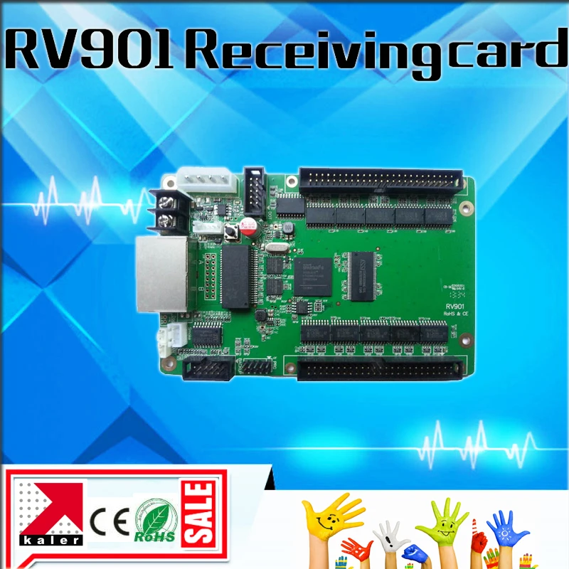 

display video led receiving card RV901 for Linsn TS801 TS802 LED full color display sending card