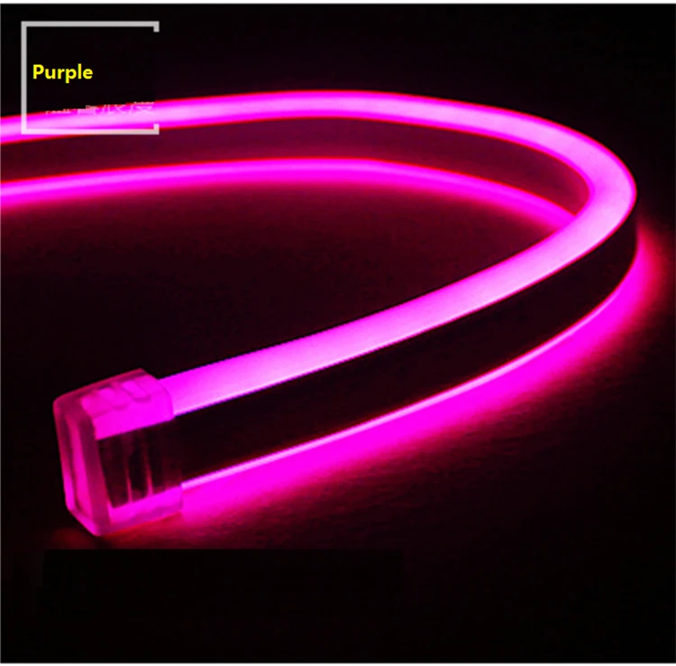 Tubo de Néon Placa do Sinal a Assinatura 8mm de Largura 5 15 m Dhl Livre Mini Neon Flex 2835 Lateral Dupla Iluminação Led 200 240 v Tubo Levou da Palavra Luz 15 light resin