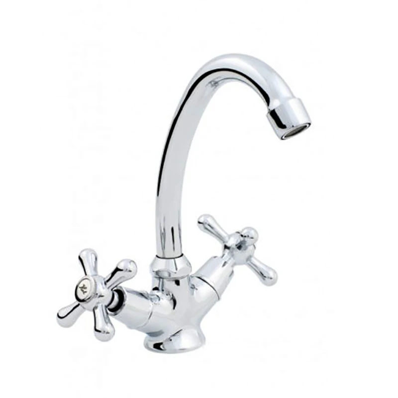 Torayvino Rage Superior in Quality Reasonable in Price Kitchen Faucet Chrome Polished Basin tap Hot and