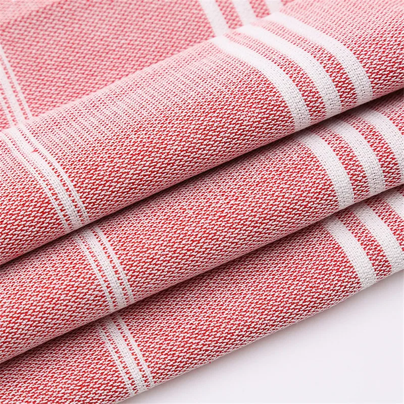 Turkish Beach Towels Striped Cotton Tassels Thin Bath Towel Travel Camping Shawl Sauna Gym Pool Blanket Tapestry 100*180 cm