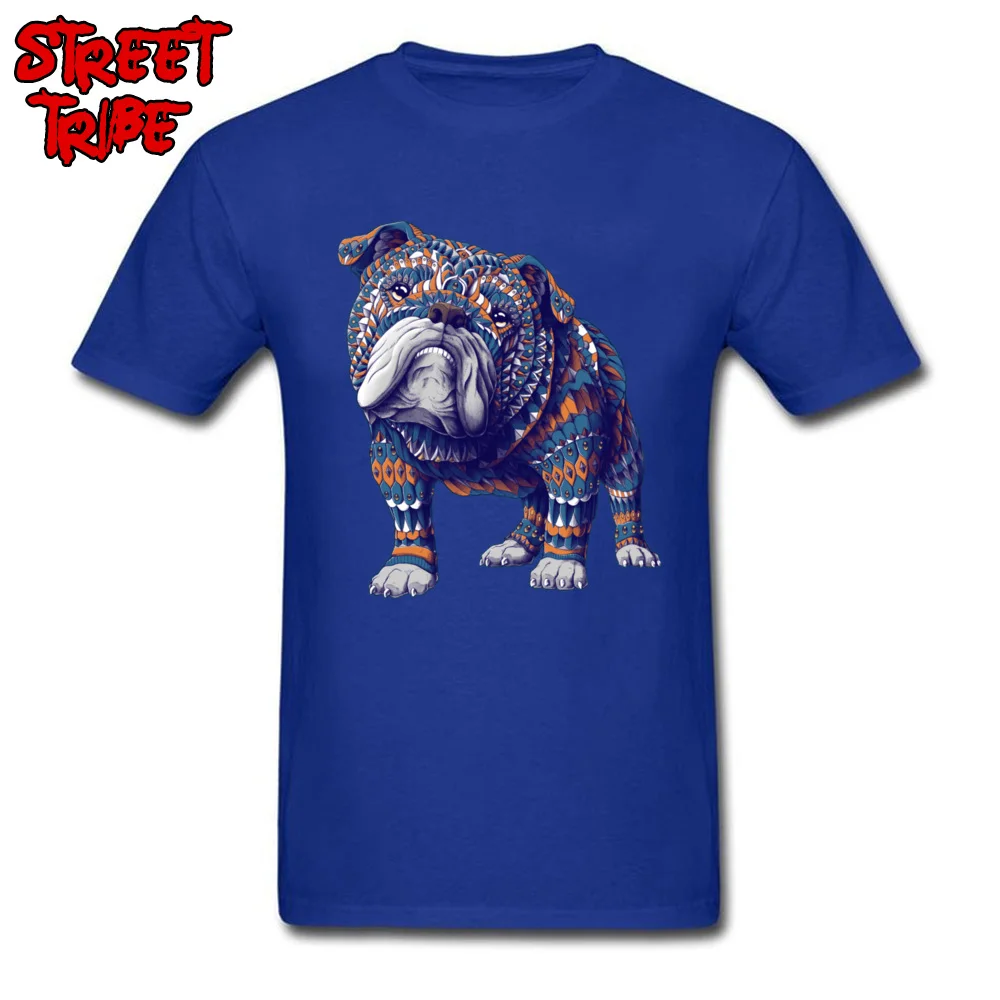 Short Sleeve Tops Shirts Crewneck 100% Cotton Men T-Shirt English Bulldog Color 23497 Fitness Tight Tee Shirt Plain English Bulldog Color 23497 blue