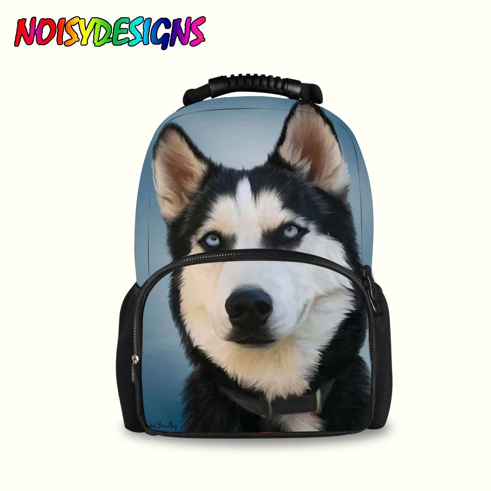 Husky Dog Teal Abshoo Little Kids Toddler Backpacks for Preschool Backpack With Chest Strap