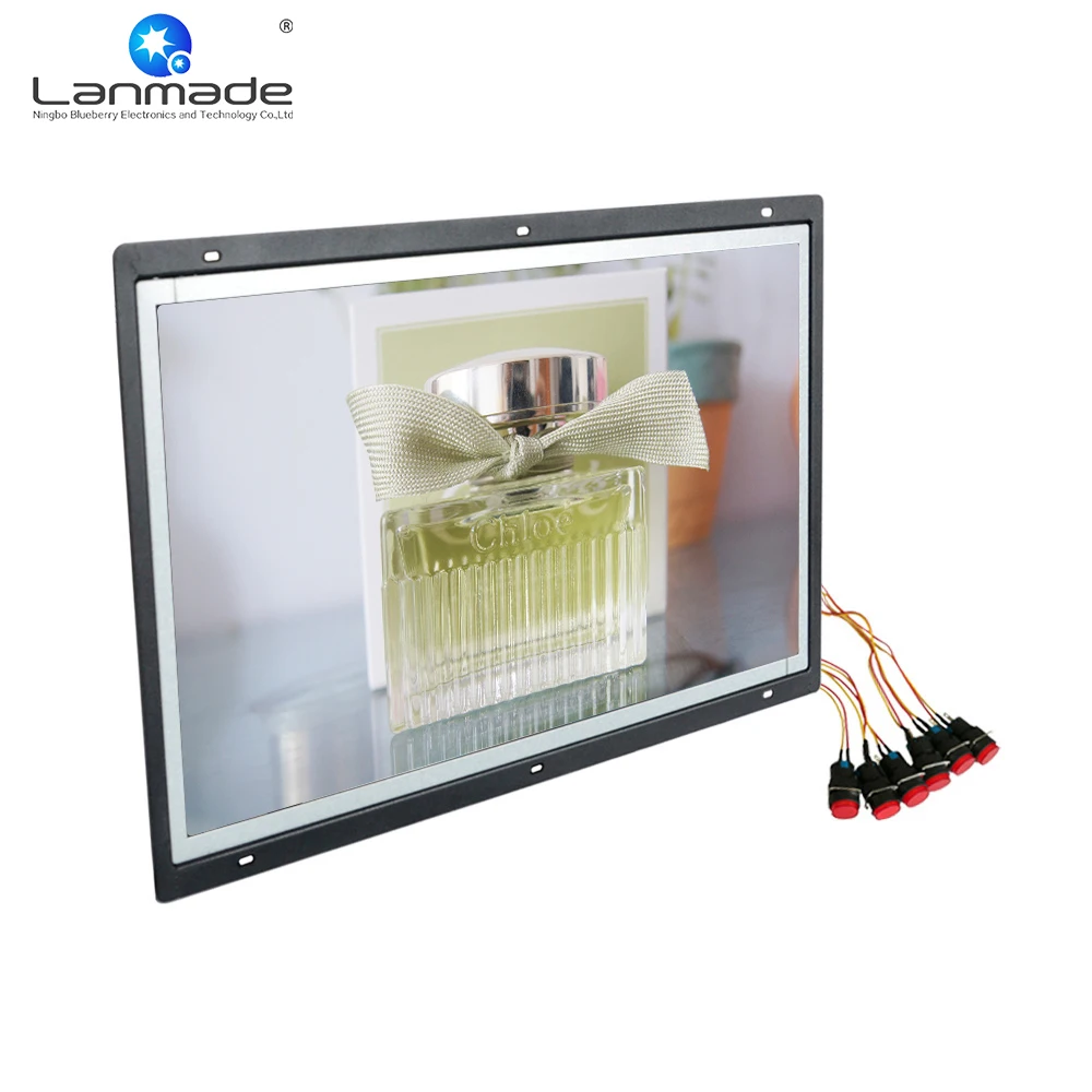 

Lanmade 1080P 18.5'' media player digital signage buttons video player mailable greeting card