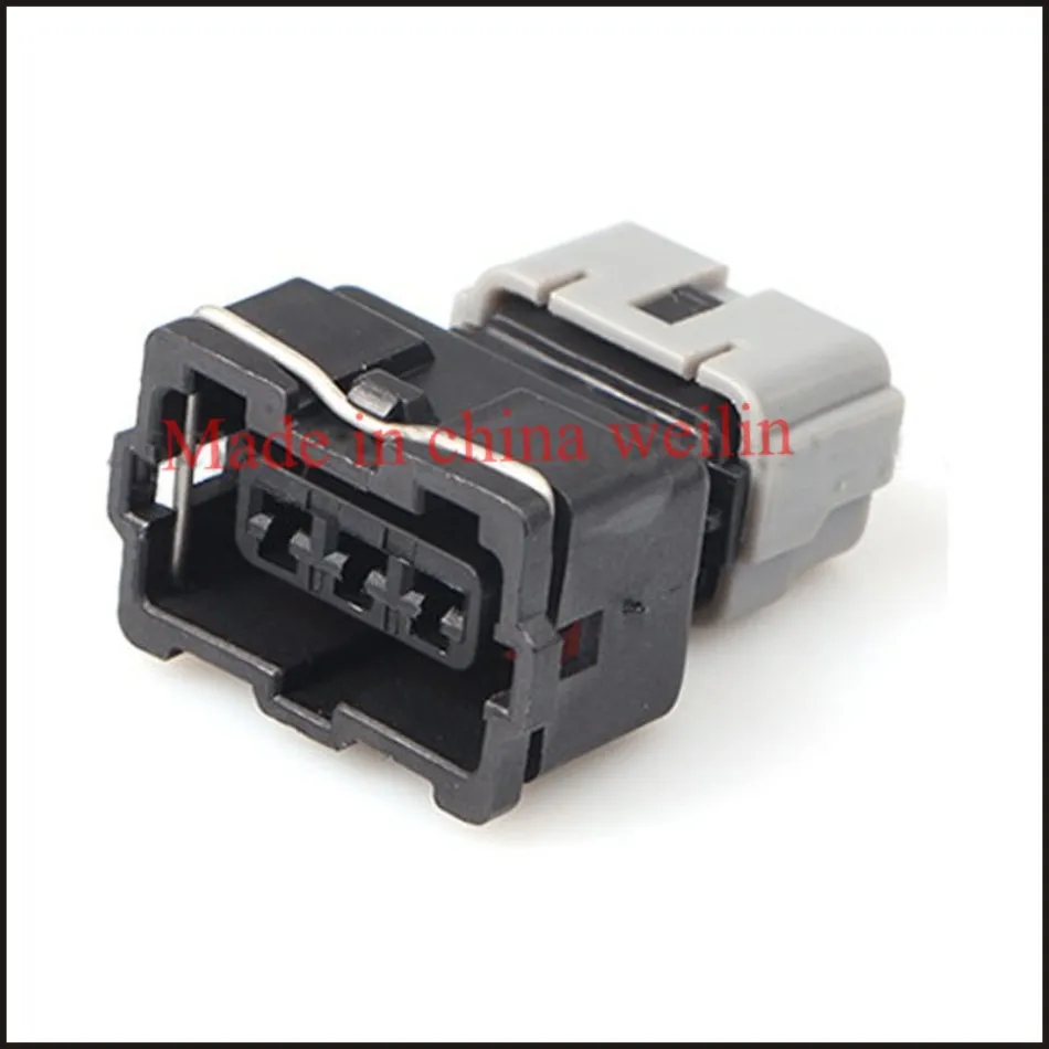 

50SET PB185-03026 car male Connector Terminal plug connectors jacket auto Plug socket 3 pin female Connector Fuse box