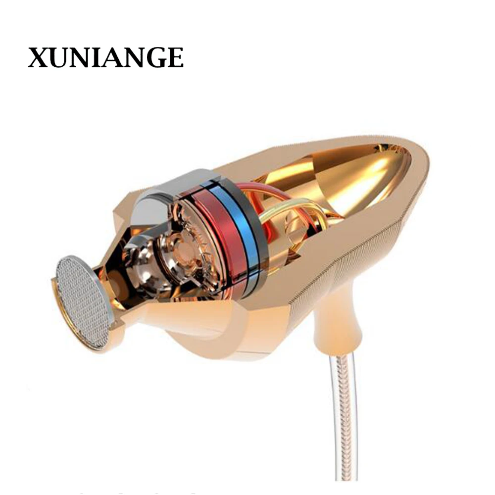 Earphone Original QKZ DM5 In-Ear Earphones with Mic/ No Mic 3.5mm Super Stereo Metal Earbuds For iPhone