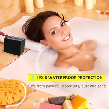 

Wirless Bluetooth Speaker Built-in mic Bluetooth Stereo IXP6 Water-proof Outdoor Speaker With Bass Mini Portable Speaker Z520