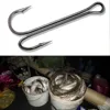 Hunthouse fishing hooks sharp Double Hook long fishing stainless hooks with soft lure sharp high carbon steel long treble hooks ► Photo 2/5