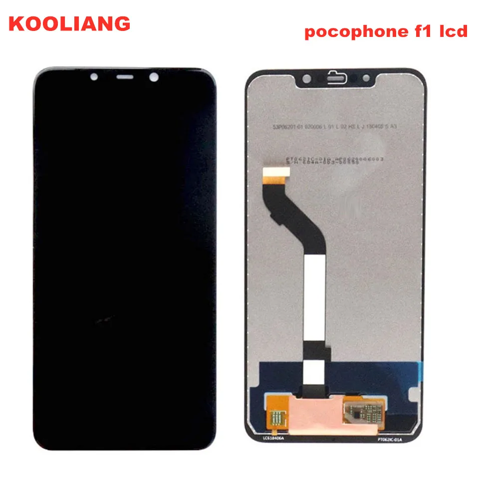 

AAA Original LCD For Xiaomi Pocophone F1 LCD Display Screen For POCO F1 LCD Screen Display 2246*1080 Resolution