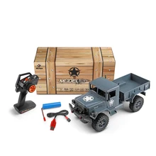 Новое поступление 124302 WLtoys 2,4G RC автомобиль 1:12 военный грузовик 4WD автомобиль с дистанционным управлением армейский грузовик электрическая игрушка для мальчиков Подарки