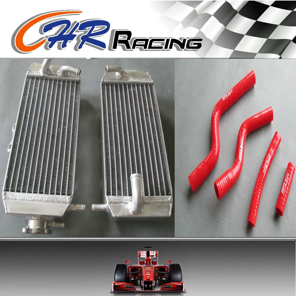 

Aluminum radiator and hose for Yamaha YZF250 YZ 250 F YZF 250 07 08 2008 09 2007 2009