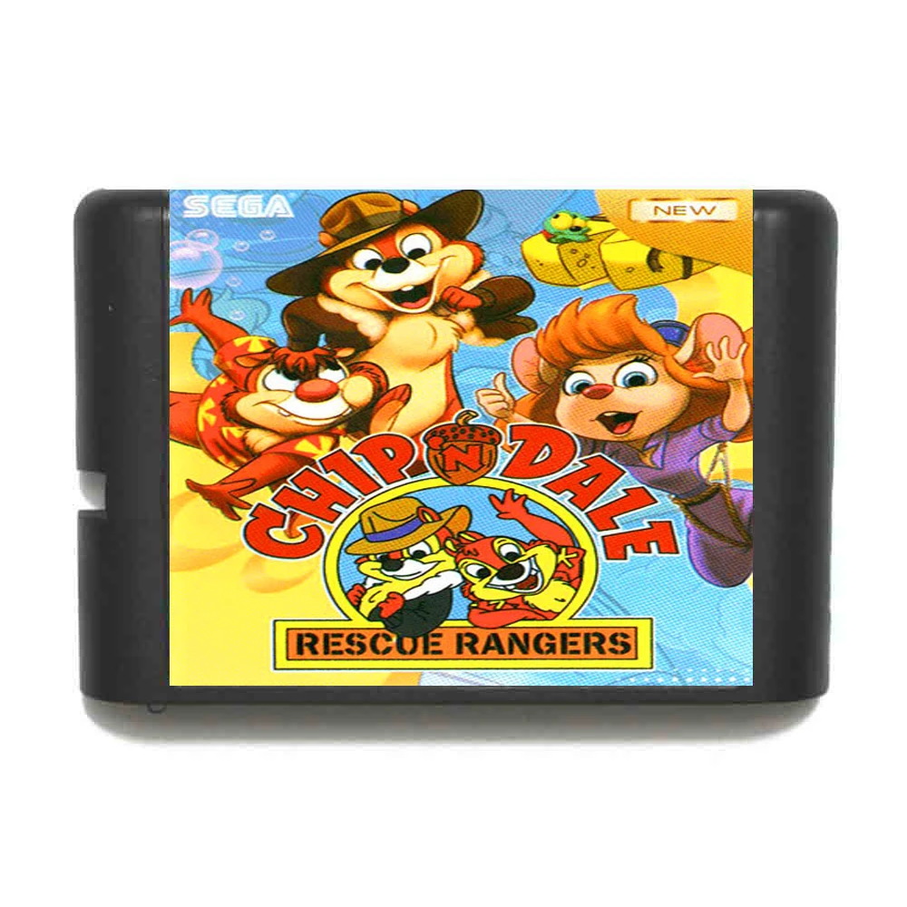 

Chip & Dale Rescue Rangers Free Region 16 bit MD Game Card For Sega Mega Drive For Genesis