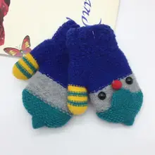 ; 5 узоров; детские перчатки для малышей; утепленные хлопковые теплые зимние перчатки для мальчиков и девочек с героями мультфильмов; варежки; аксессуары;#5