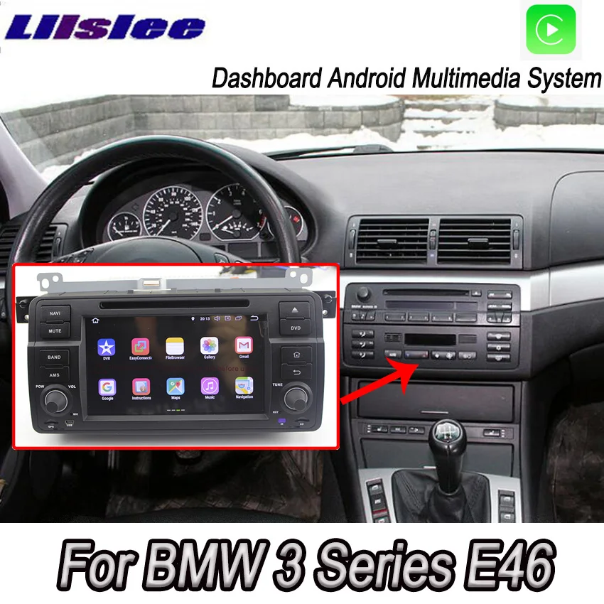 

Liislee For BMW E46 Android Car Navigation GPS Audio Video Radio HD Touch Screen Stereo Multimedia Player Bluetooth DVD