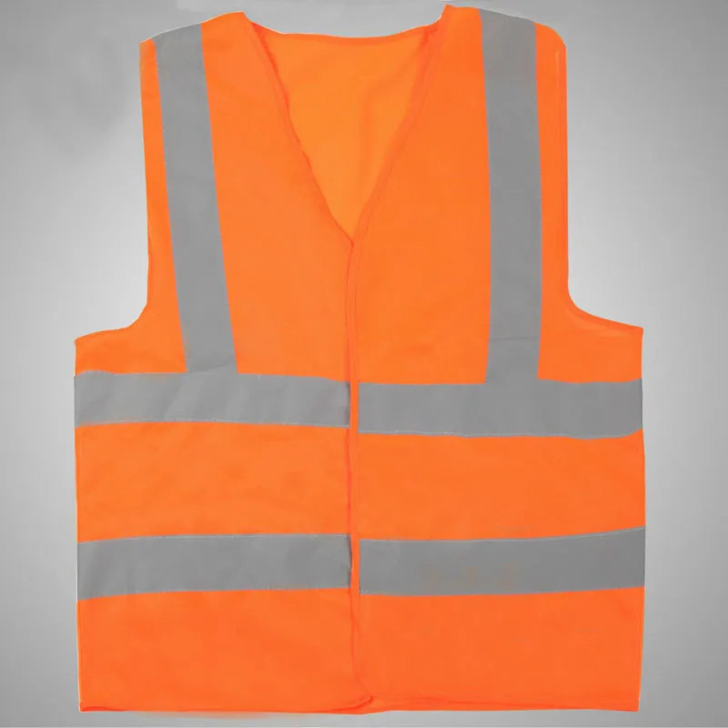 

Reflective Safety Warning Vest Working Clothes Reflectante Chaleco Day Night Protective Vest For Cycling Road Traffic YFZ005