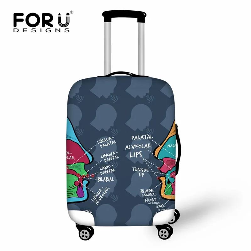 FORUDESIGNS/Дорожный защитный чехол на чемоданчик для чемоданов|Принадлежности