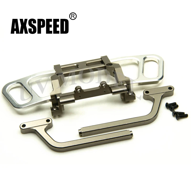 Titanium Color High Quality AXIAL Wraith Metal Front Bumper Bull Bar