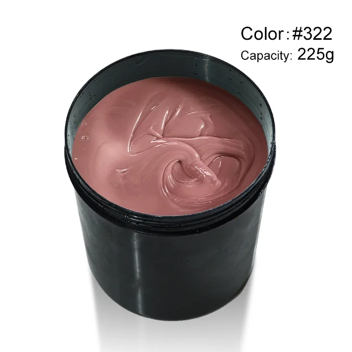 225 г 8 унций CANNI Camouflage thinn Jelly UV Soak Off 25 палочек УФ-гель для маникюра многофункциональные ногти прозрачный УФ-гель для ногтей - Цвет: 322