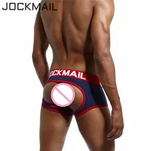 JOCKMAIL, фирменное Мужское нижнее белье, боксеры, шорты для геев, с мешочком для пениса, cueca, боксеры, calzoncillos hombre, мужские боксеры, шорты, трусы для сна